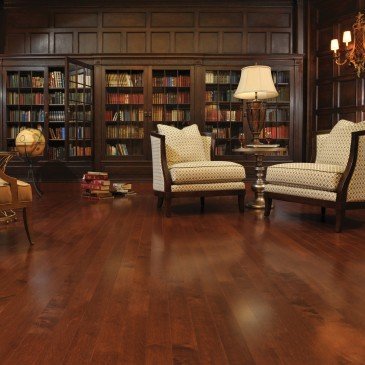 Reddish-brown Maple Hardwood flooring / Canyon Mirage Admiration / Inspiration
