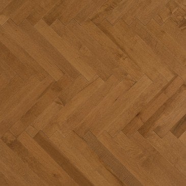 Golden Maple Hardwood flooring / Sierra Mirage Herringbone
