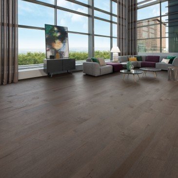 Brown Maple Hardwood flooring / Charcoal Mirage Admiration / Inspiration