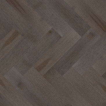 Grey Maple Hardwood flooring / Charcoal Mirage Herringbone
