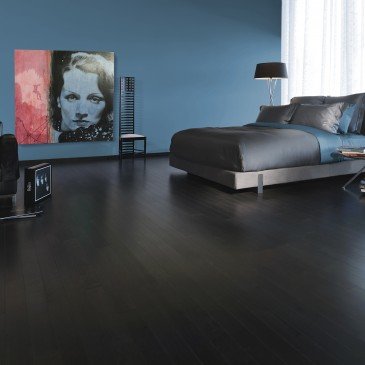 Brown Maple Hardwood flooring / Graphite Mirage Admiration