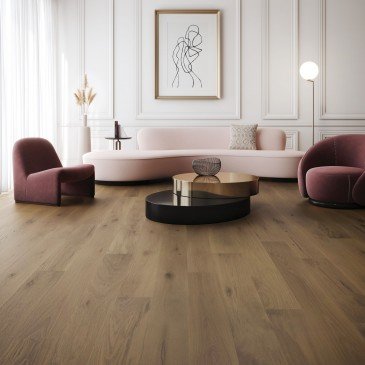 Brown White Oak Hardwood flooring / Hattie Mirage Muse / Inspiration