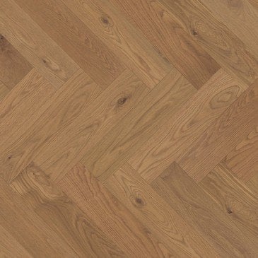 Golden White Oak Hardwood flooring / Amelia Mirage Herringbone