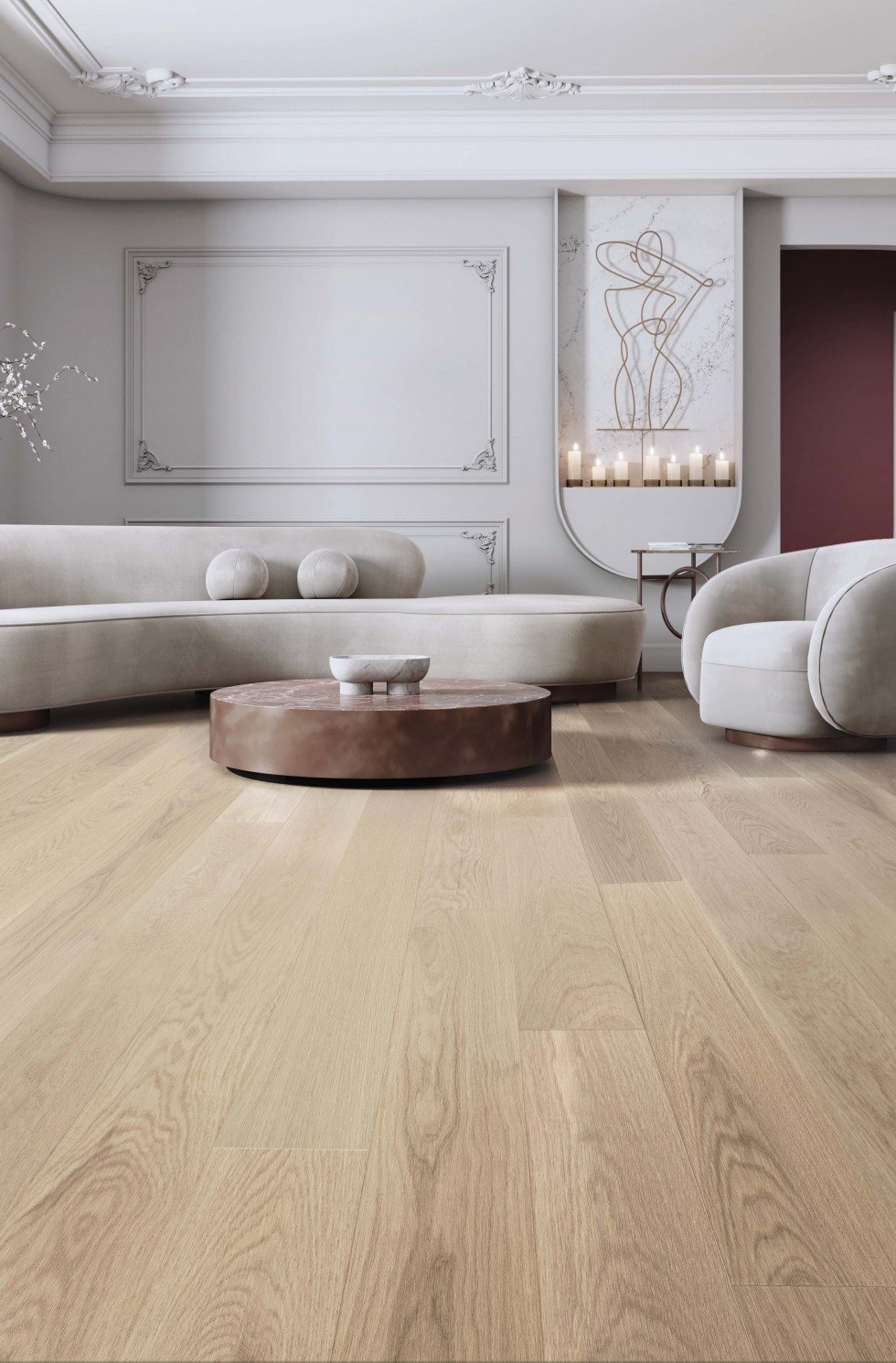 White Oak Rachel Exclusive Brushed