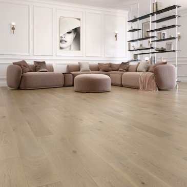 Beige White Oak Hardwood flooring / Grace Mirage Muse / Inspiration