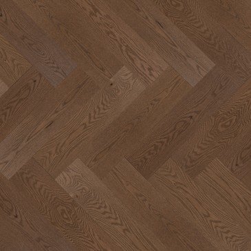Brown Red Oak Hardwood flooring / Savanna Mirage Herringbone