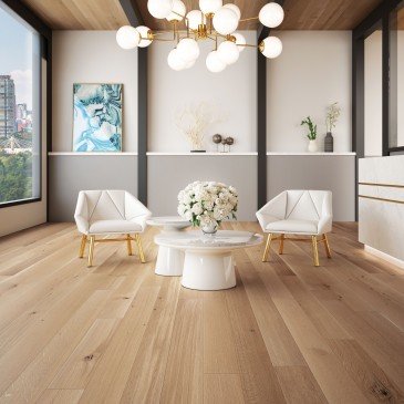 Natural White Oak Hardwood flooring / Natural Mirage Natural