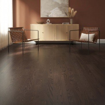Brown Red Oak Hardwood flooring / Platinum Mirage Elemental / Inspiration