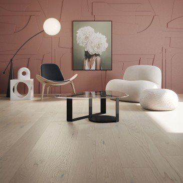 White White Oak Hardwood flooring / Ada Mirage Muse / Inspiration