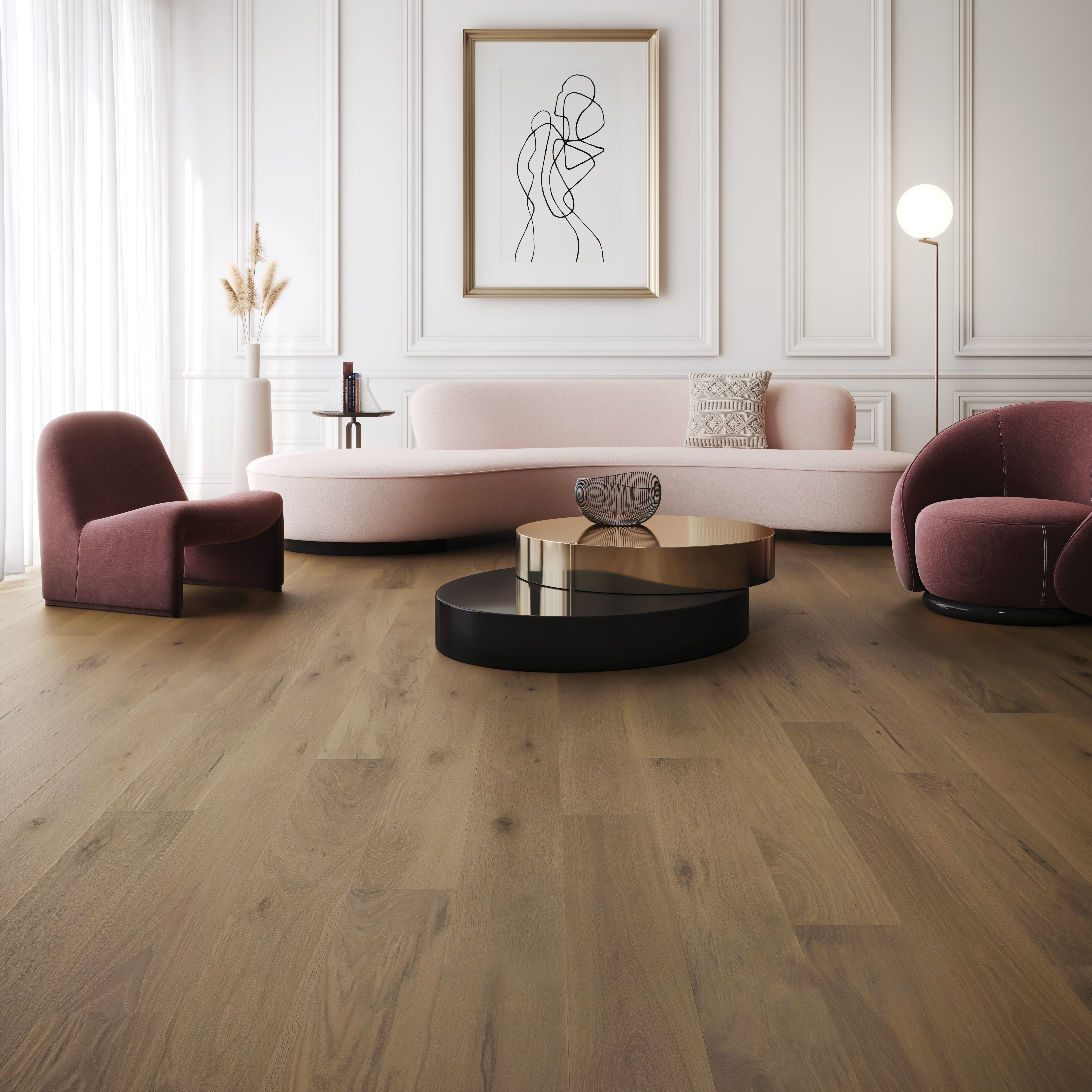 White Oak Hattie Character Brushed - Ambience image