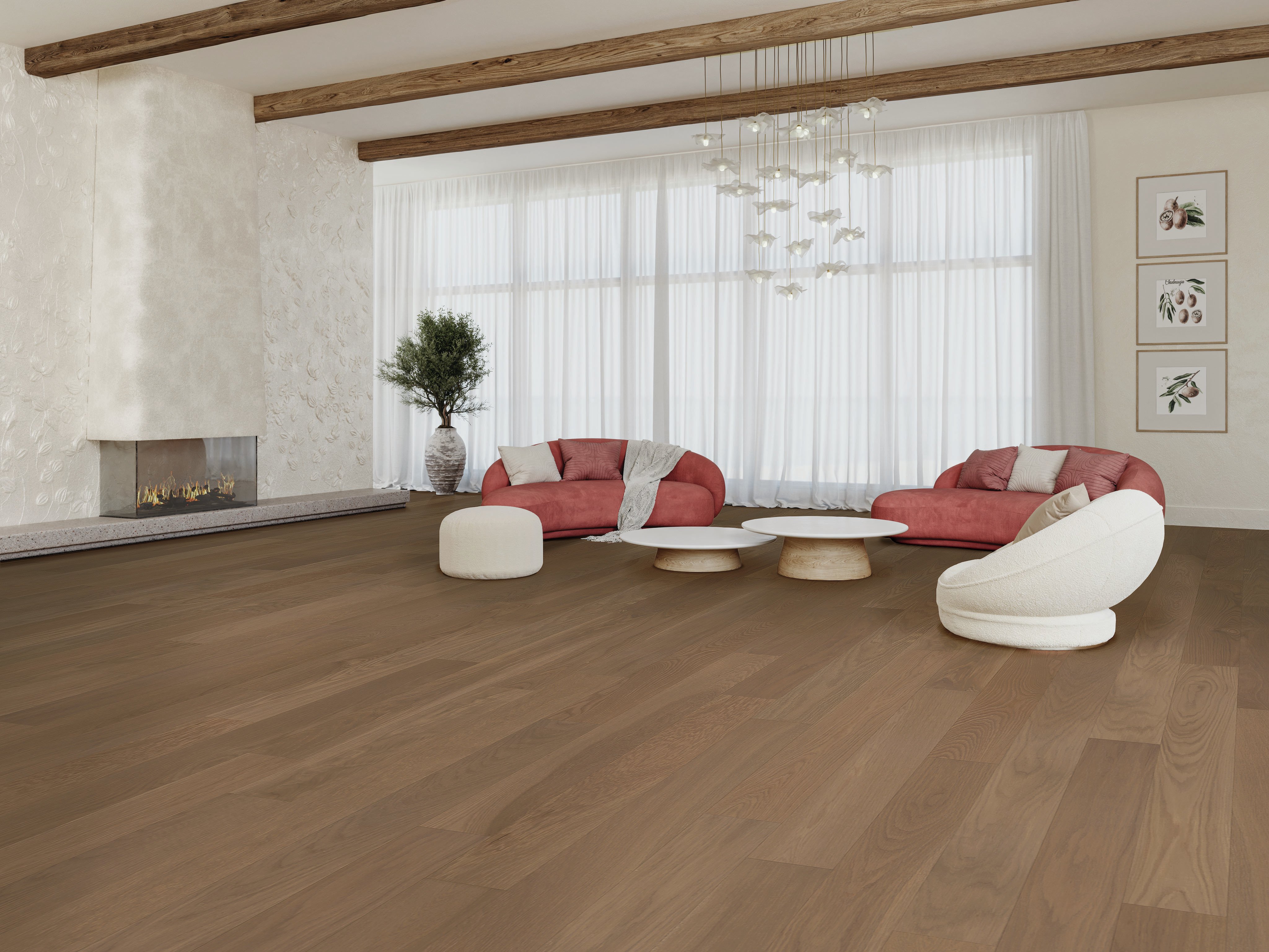 White Oak Alice Brushed DuraMatt® - Ambience image