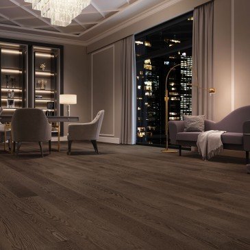 Brown Red Oak Hardwood flooring / Charcoal Mirage Admiration / Inspiration