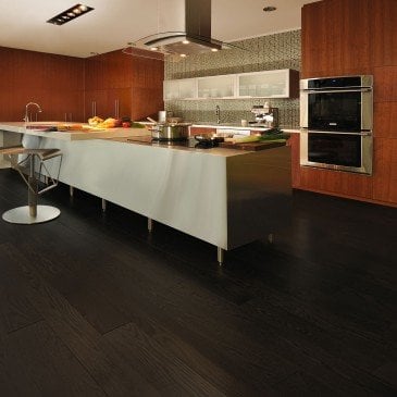 Brown Red Oak Hardwood flooring / Graphite Mirage Admiration