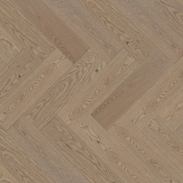 Beige Red Oak Hardwood flooring / Rio Mirage Herringbone