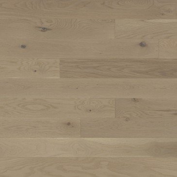 Pale grey White Oak Hardwood flooring / Stardust Mirage Flair