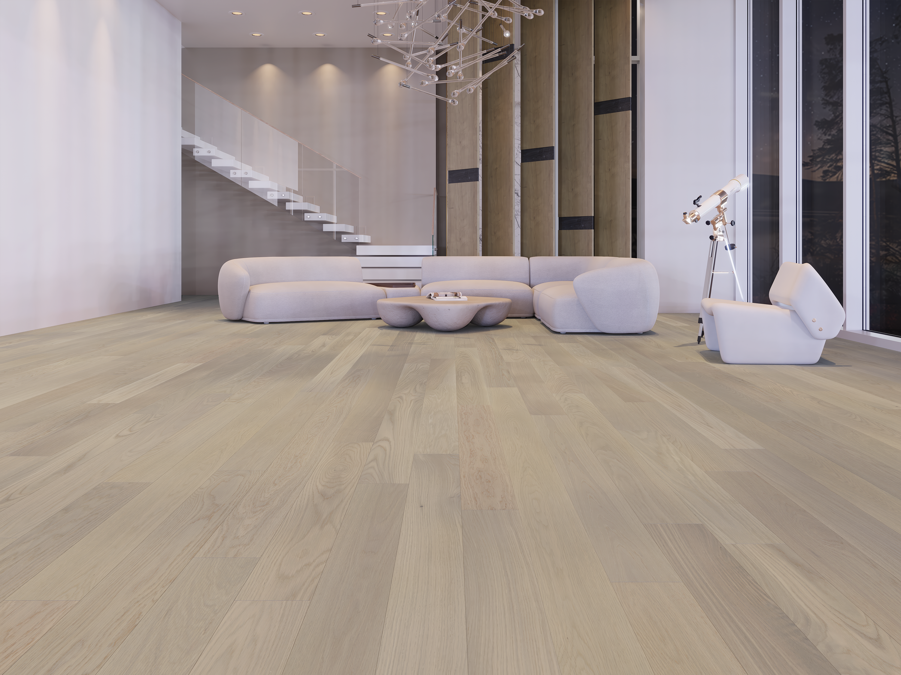 White Oak Stardust Brushed DuraMatt® - Ambience image