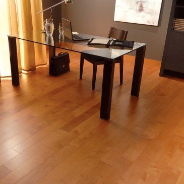 Orange Maple Hardwood flooring / Auburn Mirage Herringbone / Inspiration