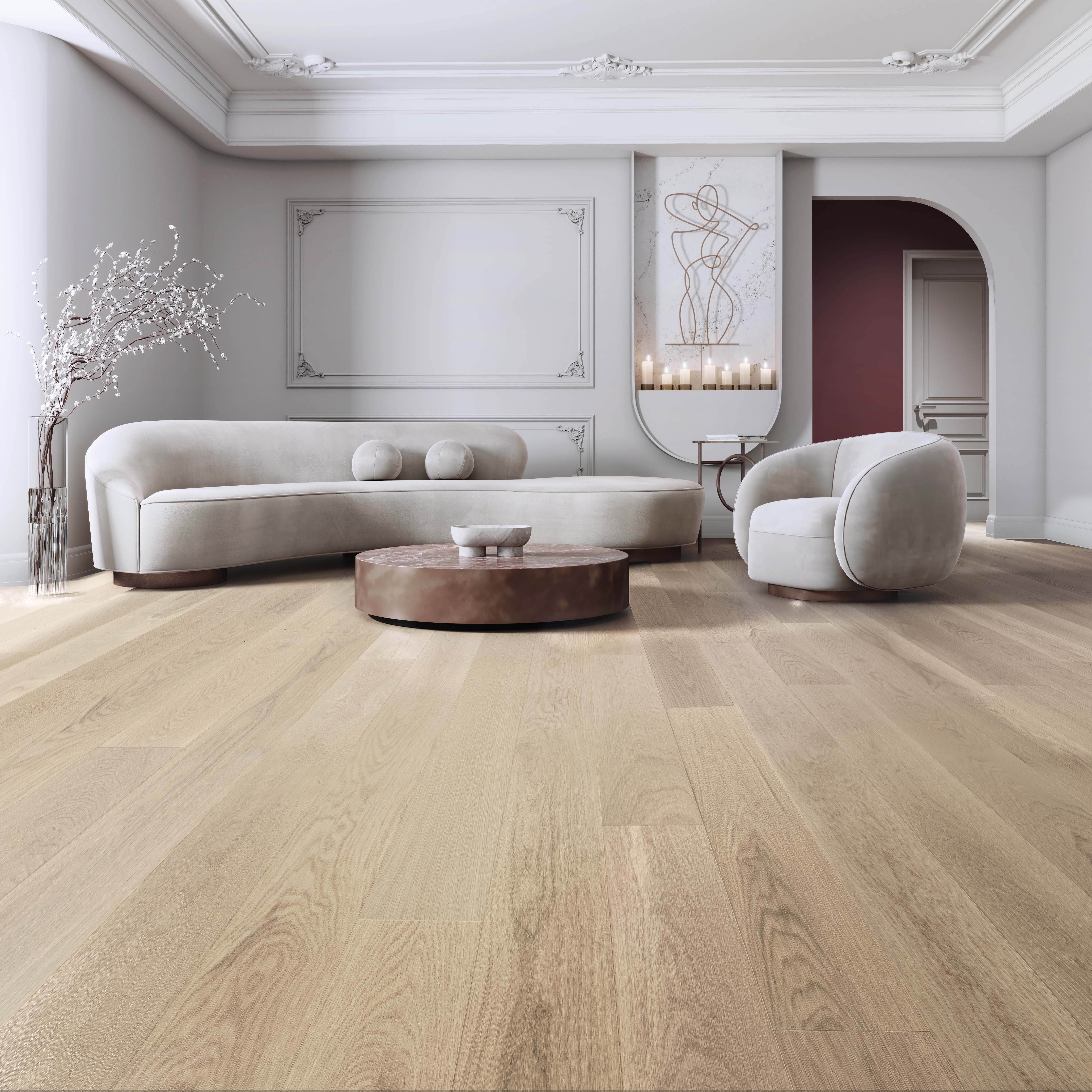 Ch ne Blanc Rachel Bross DuraMatt Muse mirage floors QC 