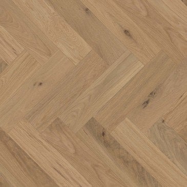 Golden White Oak Hardwood flooring / Eleanor Mirage Herringbone