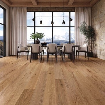 Beige Oak Hardwood flooring / Bow valley Mirage DreamVille