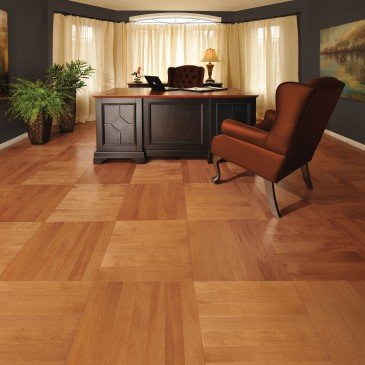 Orange Maple Hardwood flooring / Nevada Mirage Herringbone / Inspiration