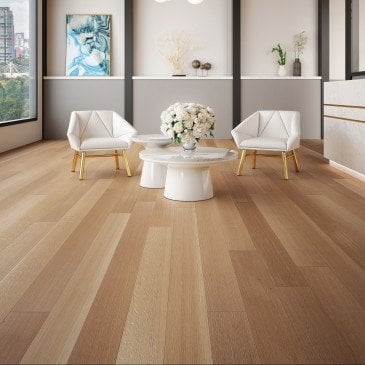 White Oak Natural R&Q Exclusive Brushed - Floor image
