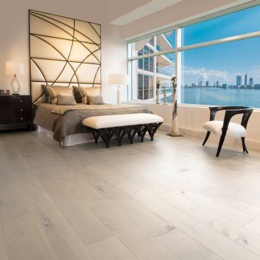 Beige Maple Hardwood flooring / Gelato Mirage Herringbone / Inspiration