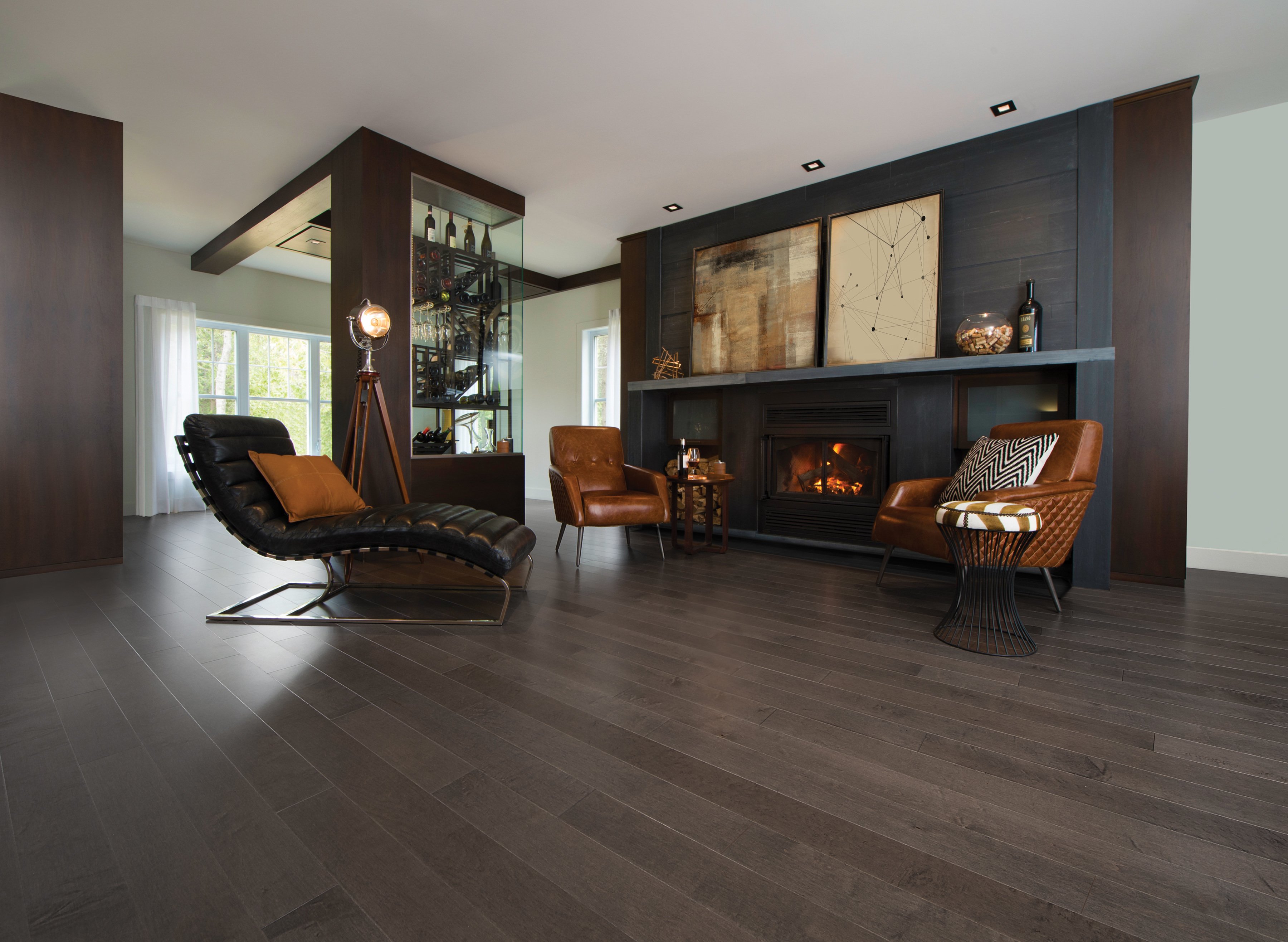 Maple Charcoal Smooth Cashmere® - Ambience image