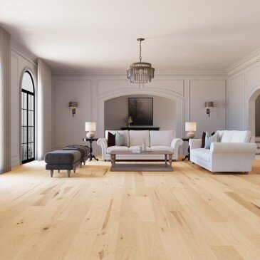 Planchers de bois franc Érable Naturel / Mirage Sweet Memories White Mist