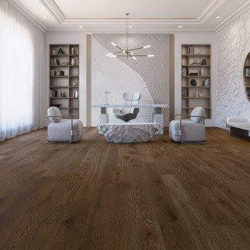 Brown White Oak Hardwood flooring / Sailing stone Mirage Blanc